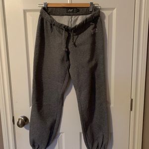 Roots Salt and pepper sweat pants - small